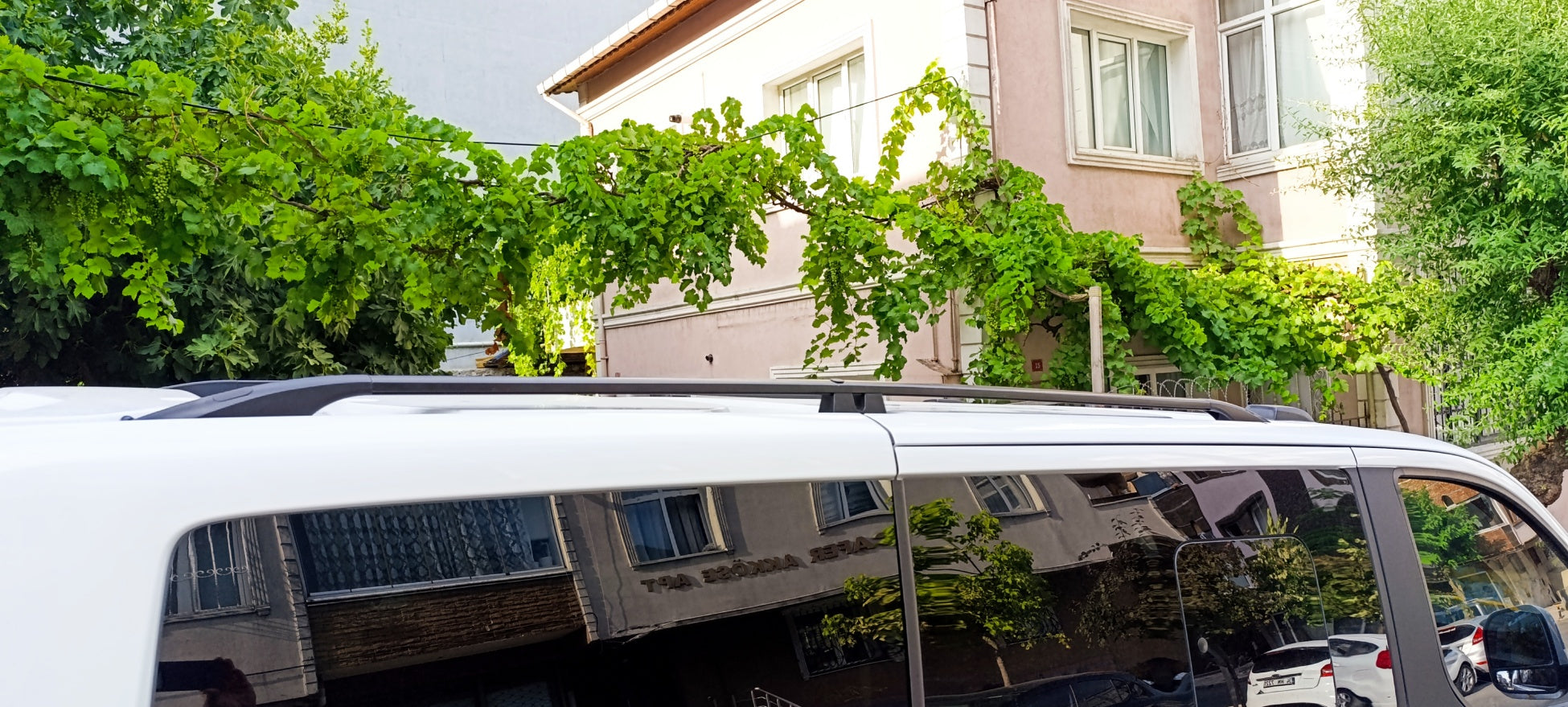 Roof Rails For Ford Transit Custom Van Swb Black 2023- Up Roof Rails For Ford Transit Custom Van Swb Black 2023- Up